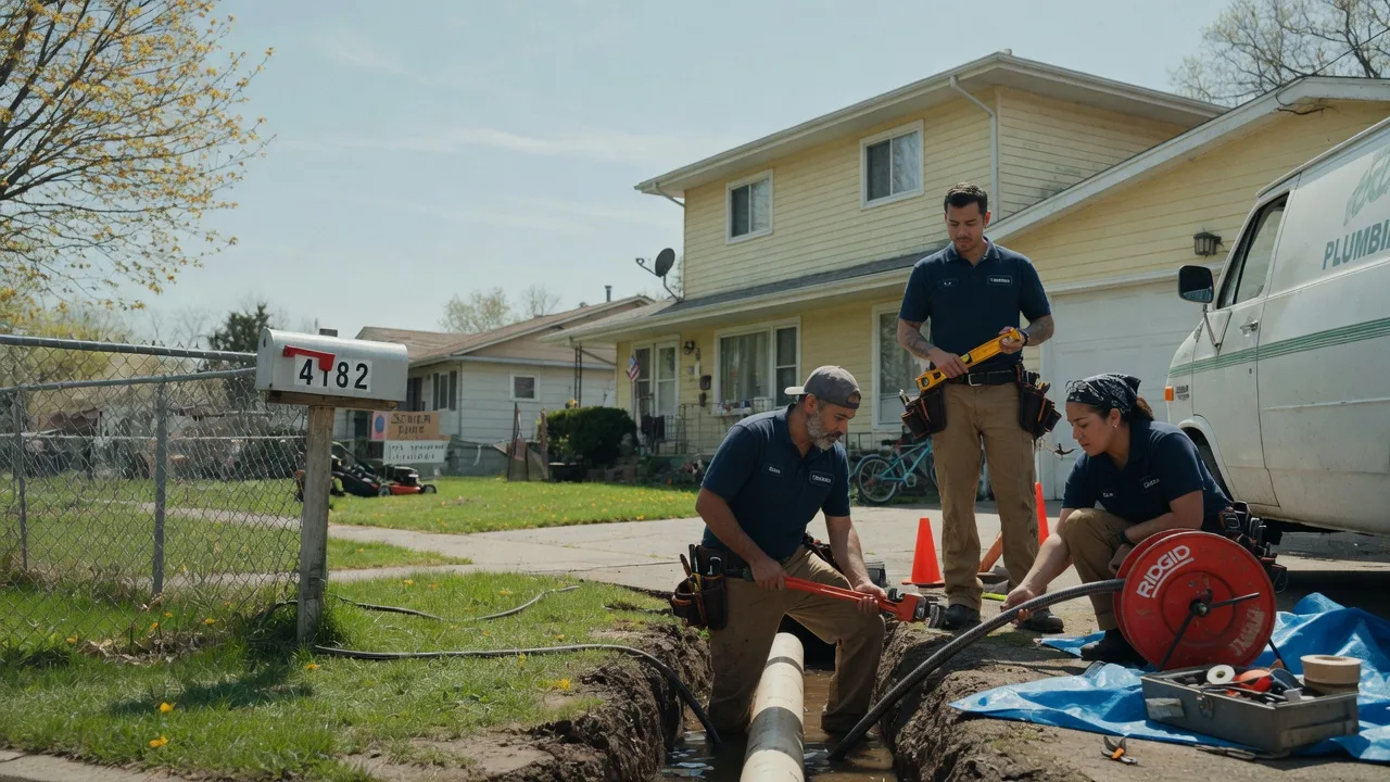 Gas Line Repair in Bay Port, MI near me